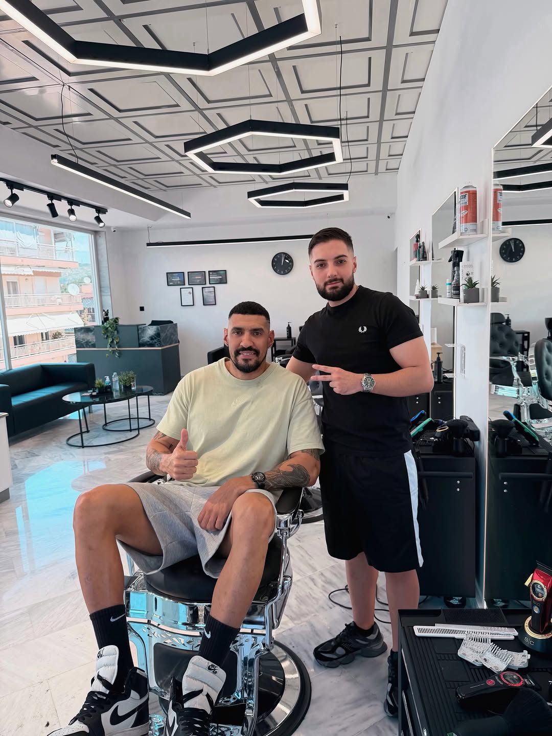 Ο Fernando Hernández στο Barberhood KG