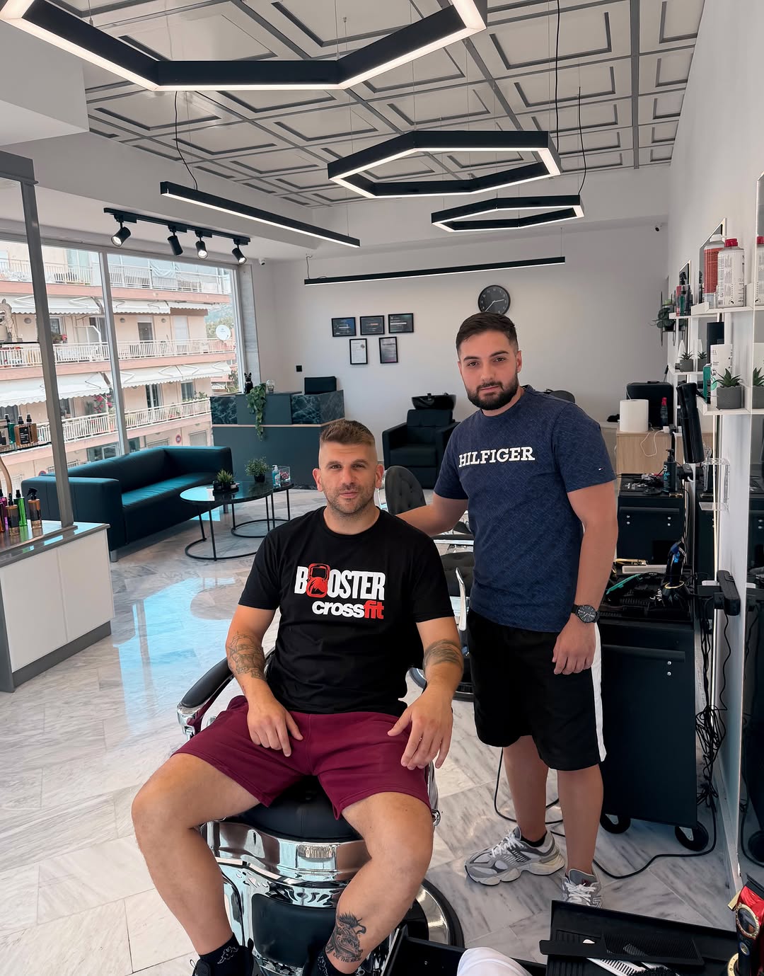 Ο Τζαμάλ στο Barberhood KG